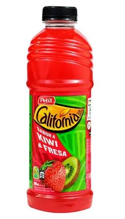 CALIFORNIA FRESA&KIWI 500ML PACK/ 12 UNID