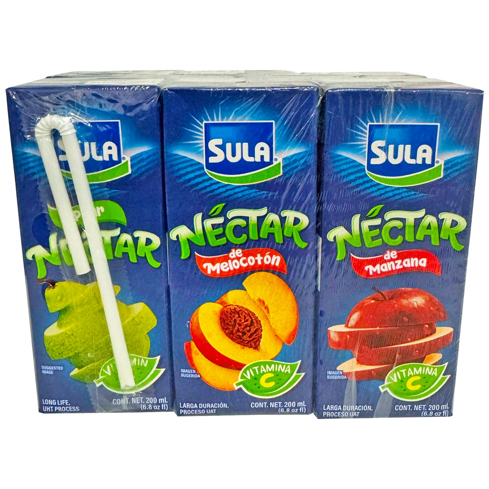 JUGO  NECTAR SULA 200 ML CAJA / 24 UNID