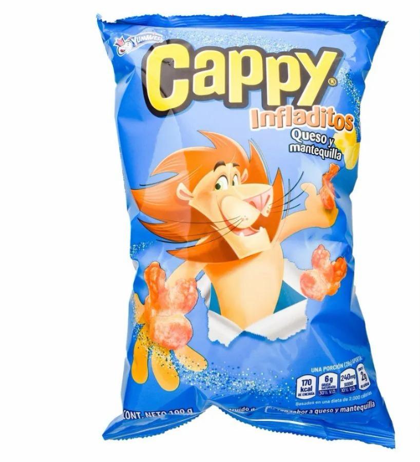 CAPPY INFLADITOS QUESO Y MATEQUILLA /CAJA / 24 UNID