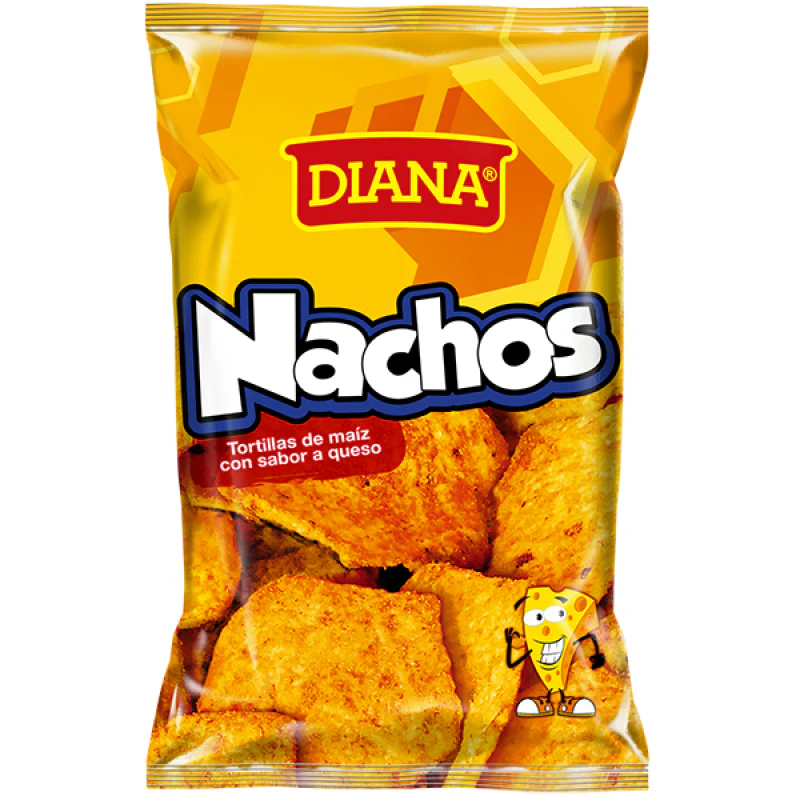 NACHOS DIANA QUESO 271G CAJA / 45 UNID_X000D_