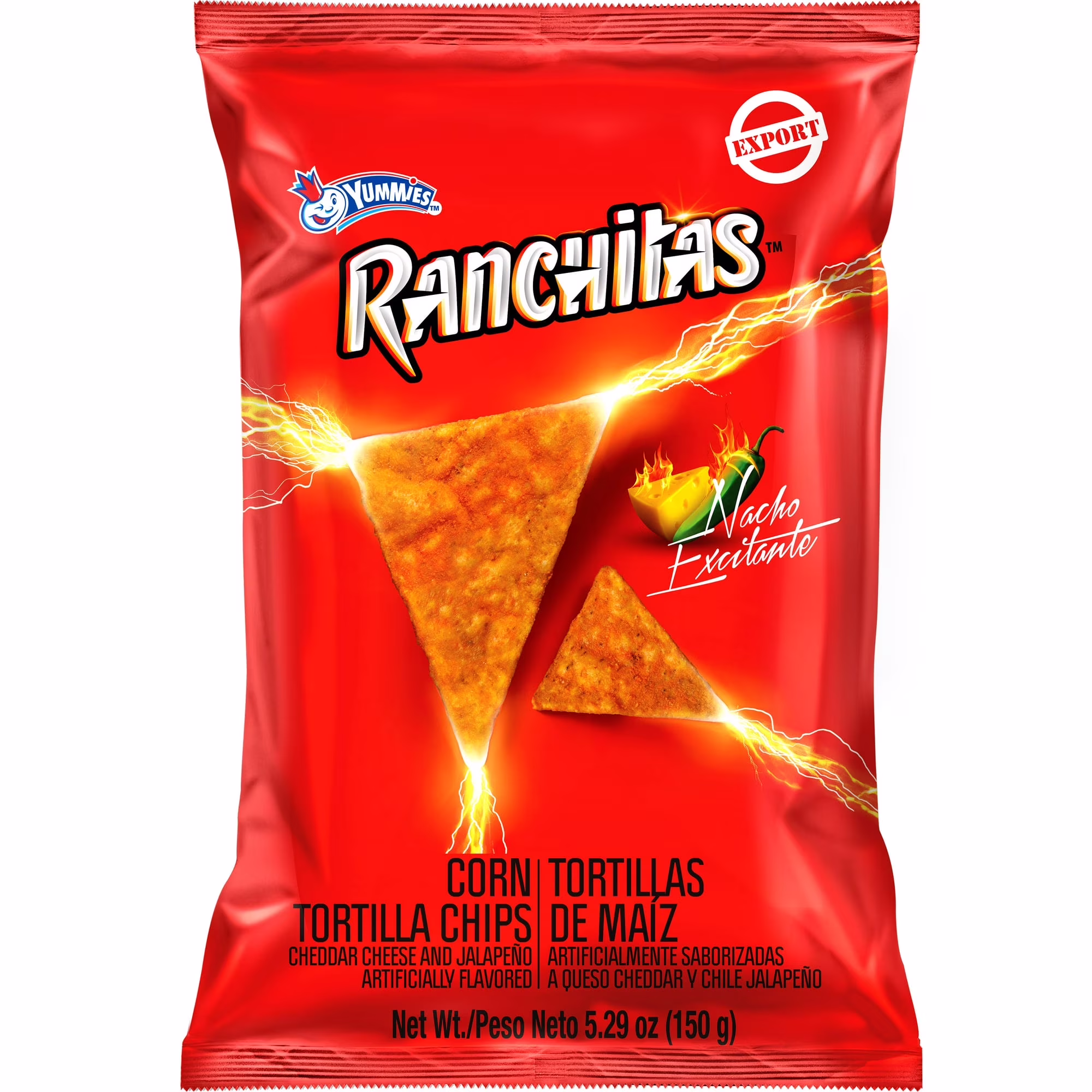 RANCHITAS NACHO EXCITANTE 150G CAJA / 24 UNID