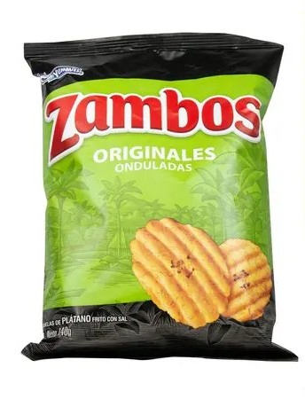 TAJADA PLATANO CASERO (ONDULADO) FAMILIAR 140G CAJA / 24 UNID