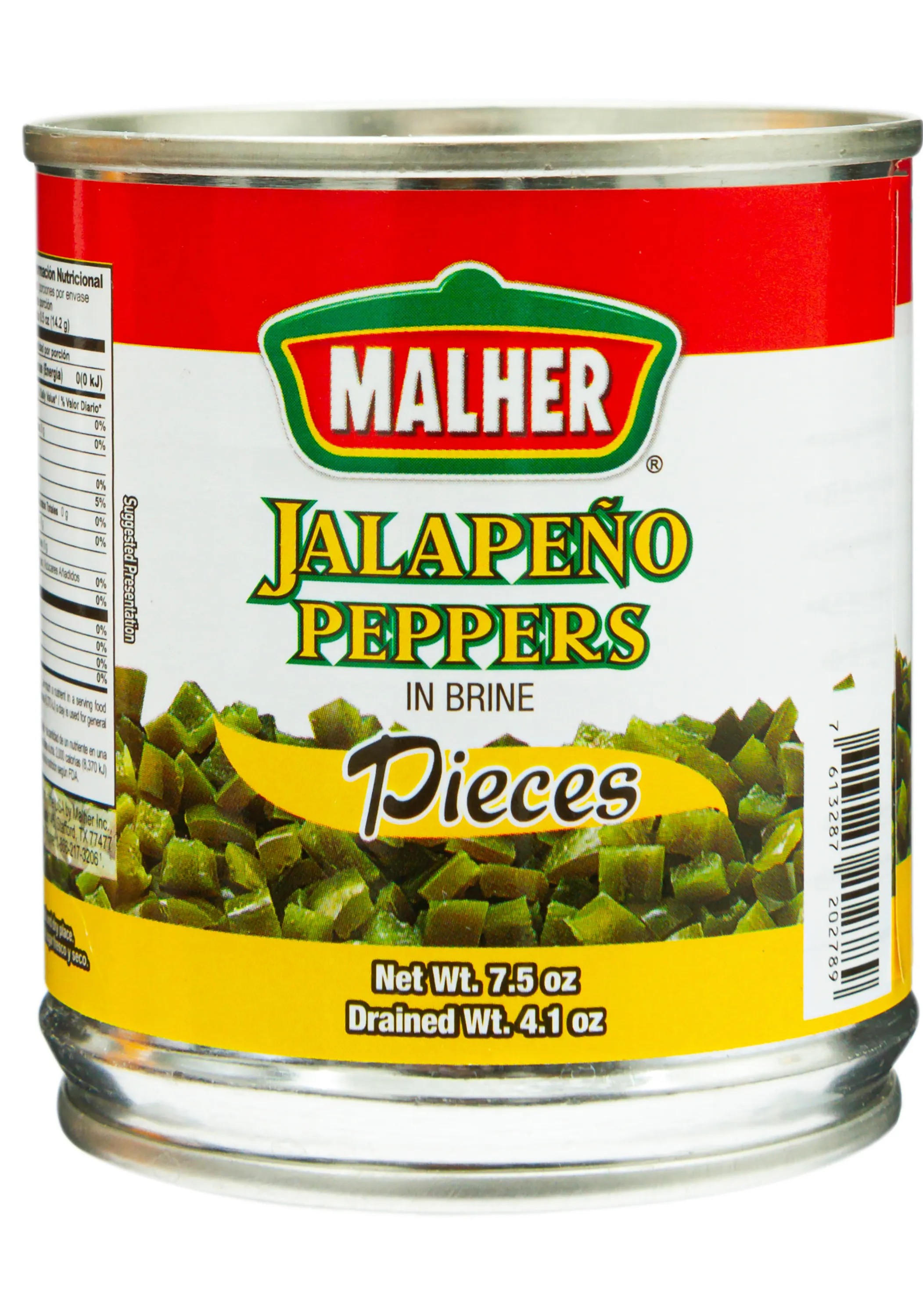 CHILE JALAPEÑO MALHER (TROCITOS) /PACK 24 UNID