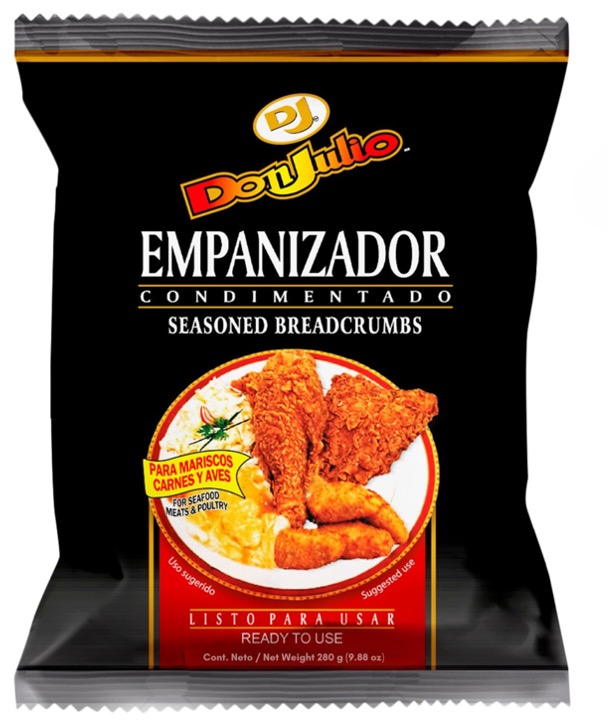 EMPANIZADOR DON JULIO 1LB CAJA / 24 UNID