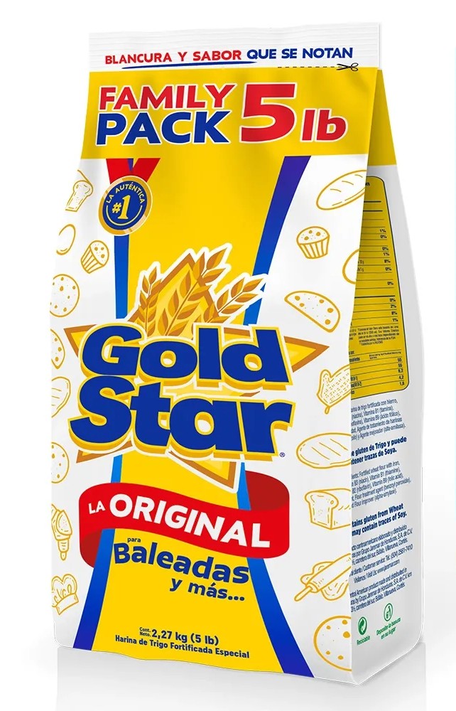 HARINA GOLDSTAR 5LB FARDO/ 10 UNID