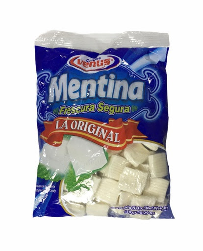 MENTA CUADRADO VENUS 150G CAJA / 50 UNID