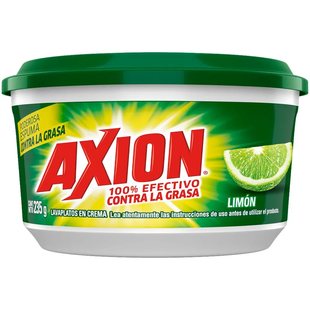 JABON AXION LAVAR PLATOS 235G CAJA / 16 UNID