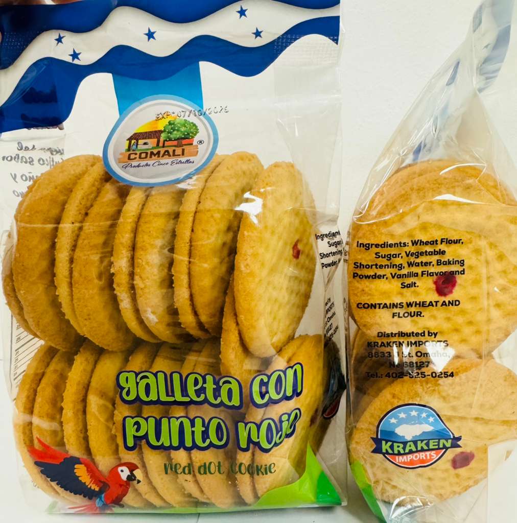 GALLETA PUNTO ROJO CAJA / 12 UNID