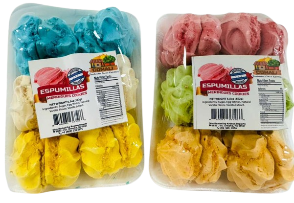 ESPUMILLAS EN BANDEJA CAJA / 12 UNID