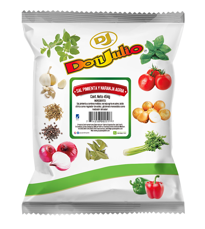 PIMIENTA Y COMINO DON JULIO 1 LIBRA CAJA / 24 UNI