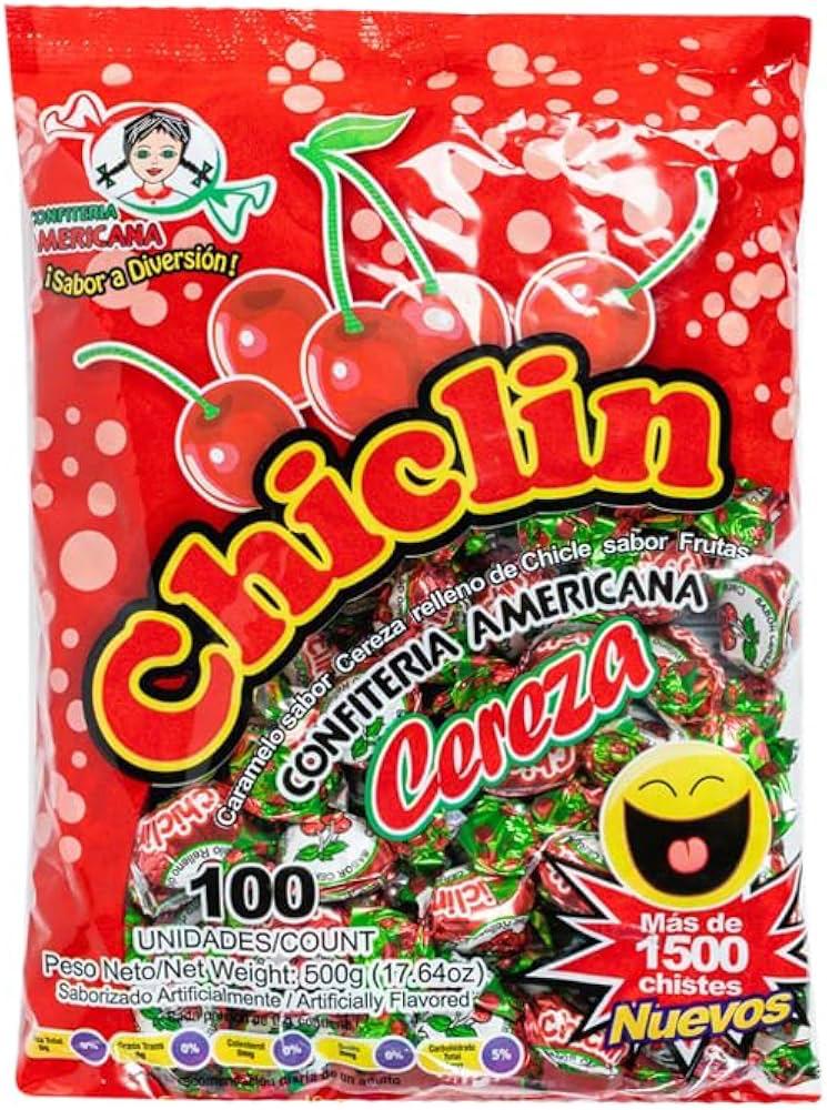 CHICLIN CEREZA 540G CAJA / 12 UNID