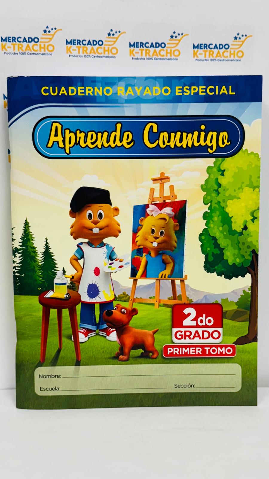 CUADERNO APRENDE CONMIGO 2DO TOMO PACK / 5 UNID