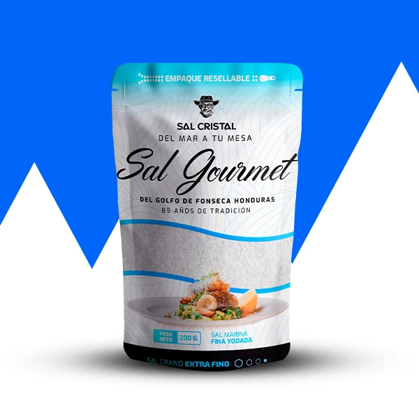 SAL CRISTAL GOURMET 400 G, FARDO/25 UNID