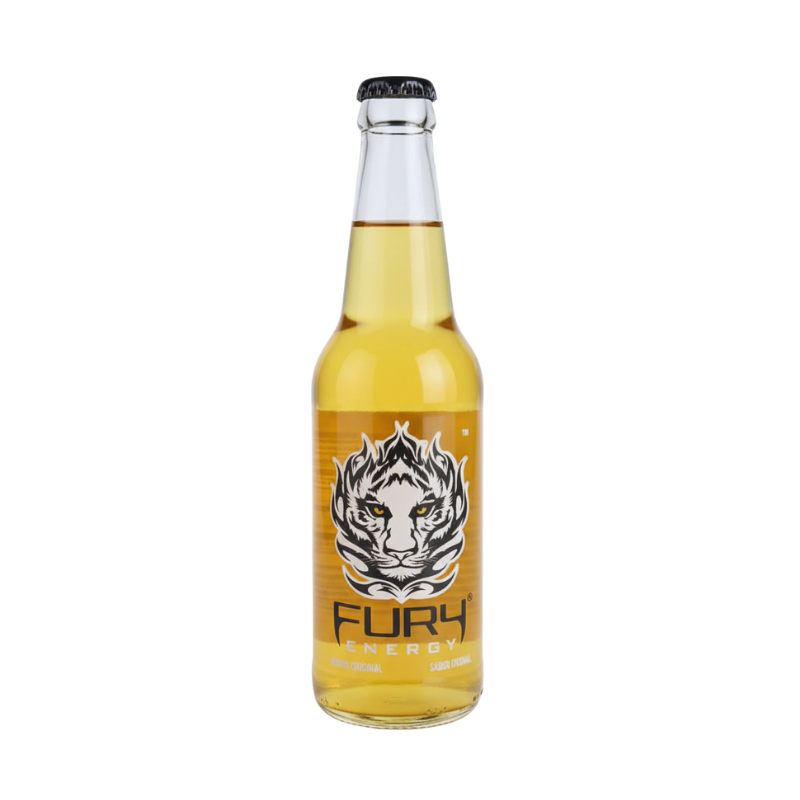 FURY ENERGY VIDRIO 12OZ CAJA/ 24 UNID
