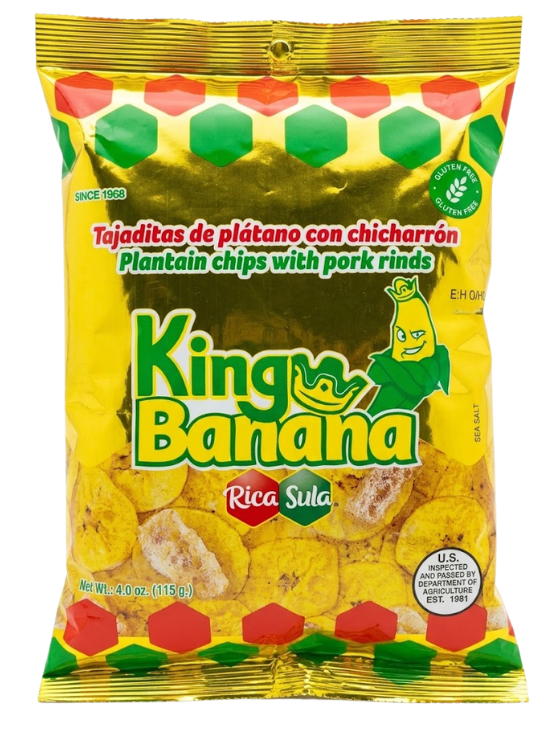 KING BANANA (RICA SULA CHI) 115G CAJA / 24 UNID 
